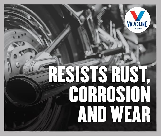 Valvoline Motor Oil, 10W-40, 1 QT Pack of 2 | Full Synthetic | 4-Stroke Motorcycle