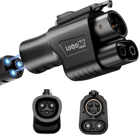 Tesla Supercharger Adapter, NACS to CCS Adapter, [Max 500A, 1000V] for Ford, Rivian, Cadillac, Polestar GM& More, NACS to CCS1 Charger Adapters is Compatible with V3 and V4 Tesla Superchargers Station