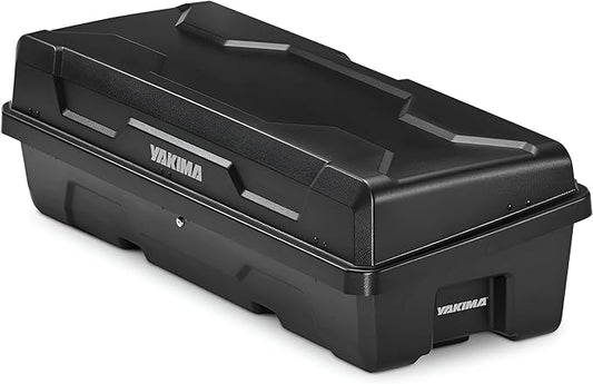 Yakima Hard Shell Cargo Box, Vehicle Rooftop Travel & Storage Gear Case, Carrier for Cartop or Truck Bed, 10 Cubic Feet, DeepSpace 10, Black