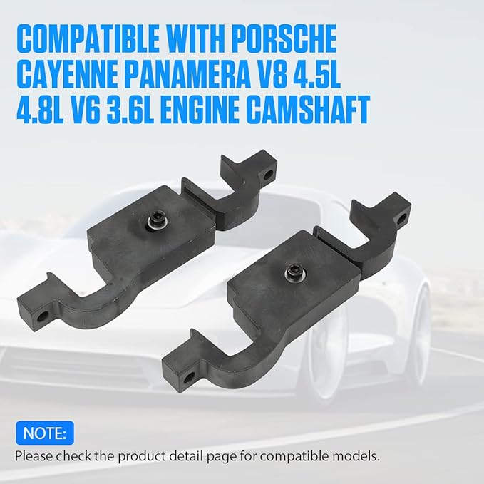 CMTOOL Engine Camshaft Tensioning Locking Alignment Timing Tool Kit Compatible with Porsche Cayenne Panamera V8 4.5L 4.8L V6 3.6L, Timing Belt Tensioner Locking Tool Compatible with Audi Q7 9678/9595