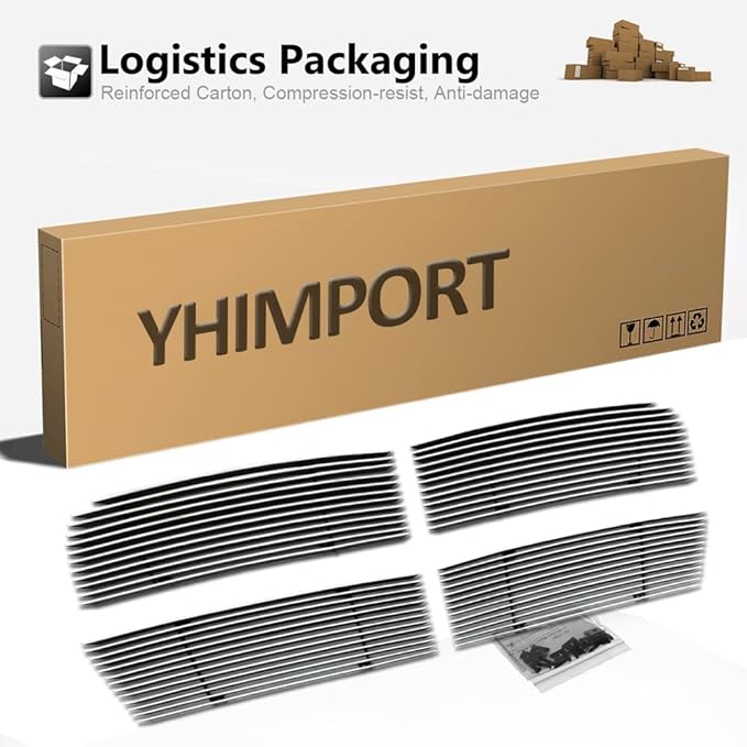 Billet Grille Chrome Grill Insert Combo Fits 2010-2012 Dodge Ram 2500/3500