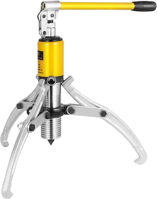 VEVOR Hydraulic Gear Puller, 15 Ton Max. Capacity Hydraulic Puller, 2 or 3 Jaws Bearing Hub Separator, 3.9"- 11.8" Hydraulic Puller Separator Tool for Pulling Hubs, Flanges, Gears, Bearings
