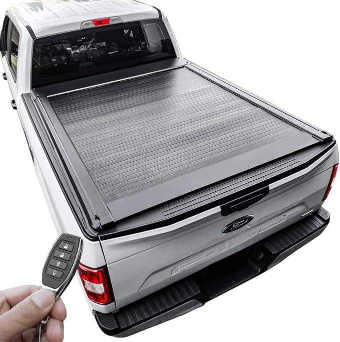 Syneticusa ER Power Retract Hard Tonneau Cover Fits 2004-2026 Ford F-150 6’7” (78.9”) Truck Bed Waterproof Accessories Retractable