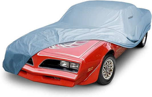 iCarCover Custom Car Cover for Pontiac Trans AM, Waterproof All Weather Rain Snow UV Sun Hail Protector for Automobiles, Automotive Full Exterior Indoor Outdoor Car Cover (Year Fits 1974-1981)