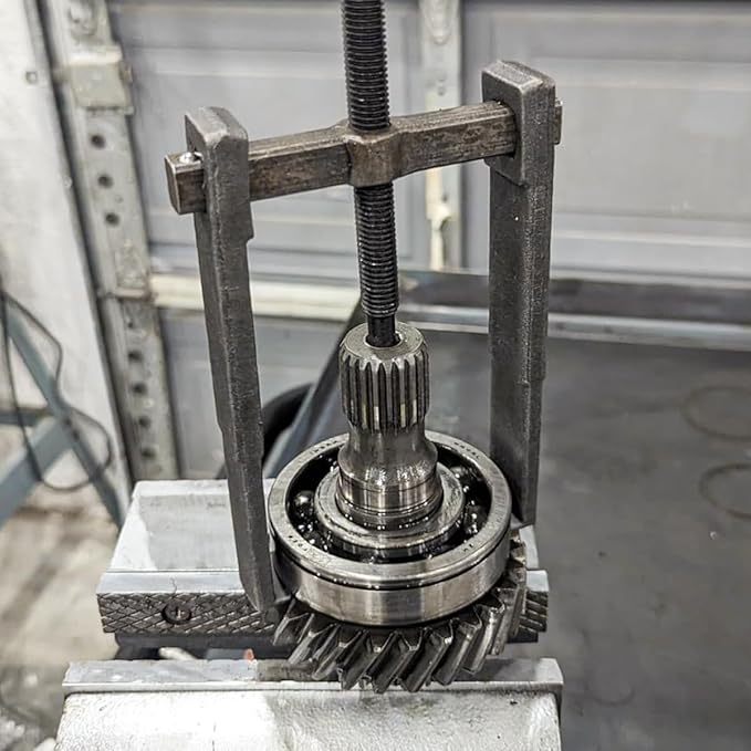 ChgImposs 4 Pcs 2 Jaw Gear Puller Set (3/4/6/8 Inch) – Heavy Duty Carbon Steel Reversible Bearing Pullers Removal Tool for Pulleys Flywheels Bearings Gears