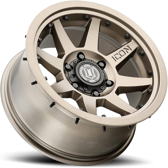 ICON Alloys Rebound Pro, Bronze, 17 x 8.5/6 x 135, 6mm Offset, 5" BS, 21817856350BR