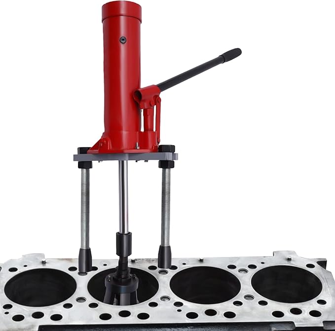 15T Hydraulic Cylinder Liner Puller, Professional Dry and Wet Types Cylinder Pullers Auto Repair Kit for Diameter 80-140mm/3.15-5.51in