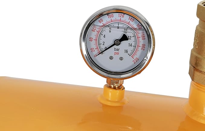 10 Gallon Air Tire Bead Seater - 145PSI Blaster Tool Seating Inflator w/Gauge Car Truck ATV Tank Heavy Duty