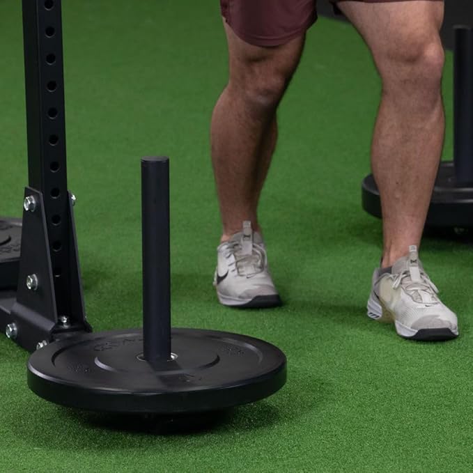 Titan Fitness T-3 Series Short 72" Strongman Yoke, 750 LB Capacity, Multi-Functional Stand for Yoke Carry, Squat Rack, Push/Pull Sled, Fat Bar Pull-Up Station, Workout Equipment for Home or Garage Gym