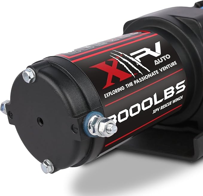 3000 lb 12V DC Electric Winch with Both Wireless Handheld Remote and Corded Control Recovery Steel Cable Waterproof Winch for UTV ATV Boat