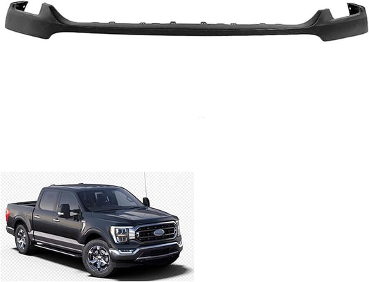 F150 Front Upper Bumper Cover Trim Compatible with 2021 2022 2023 Fo-rd F-150 Pickup Bumper Trim ML3Z17D957BAPTM FO1014146