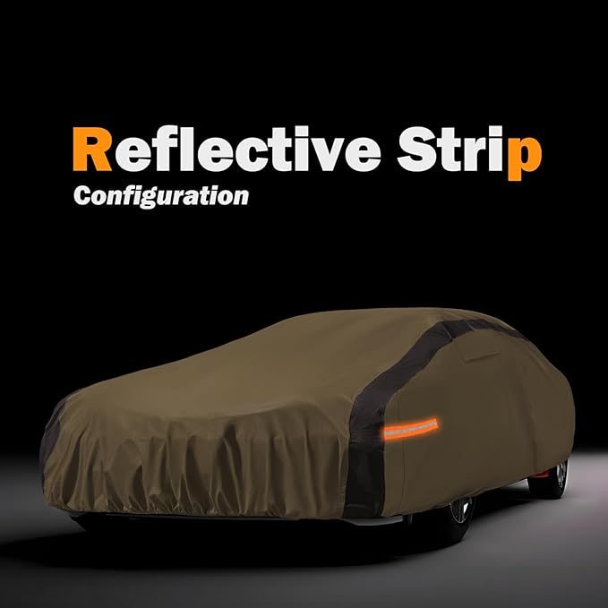 Silverado Car Cover Waterproof All Weather Compatible with Silverado, Outdoor Anti-UV Sun Rain Protection Truck Cover