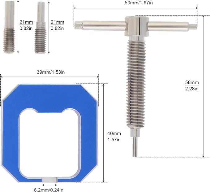 Universal Motor Gear Puller, Universal Motor Pinion Gear Puller Remover Mini Gear Puller for RC Vehicle Models Rc Car Fan