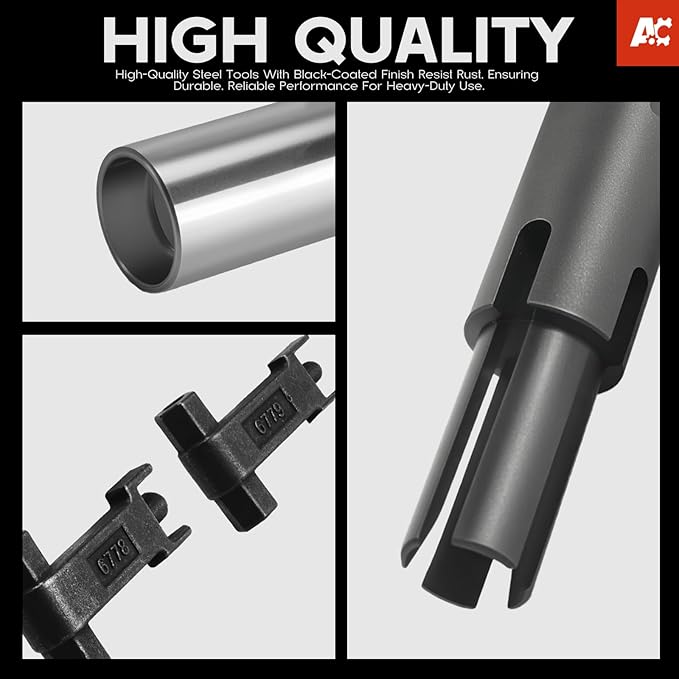 6778 Injector Puller & 6779 Injector Puller, 7222 Injector Tube Remover/Installer Tools for GM 6.6L Duramax Diesel,Compatible with GM Duramax Injector Repair Tool Kit,Replace J-44639,J-4659,J-45910