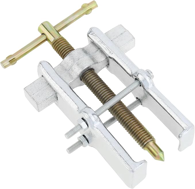 ChgImposs 3 Inch Two Jaw Bearing Puller Tool, Adjustable Carbon Steel Gear Pulley & Flywheel Remover Kit for Motorcycle, Car & Machine Use