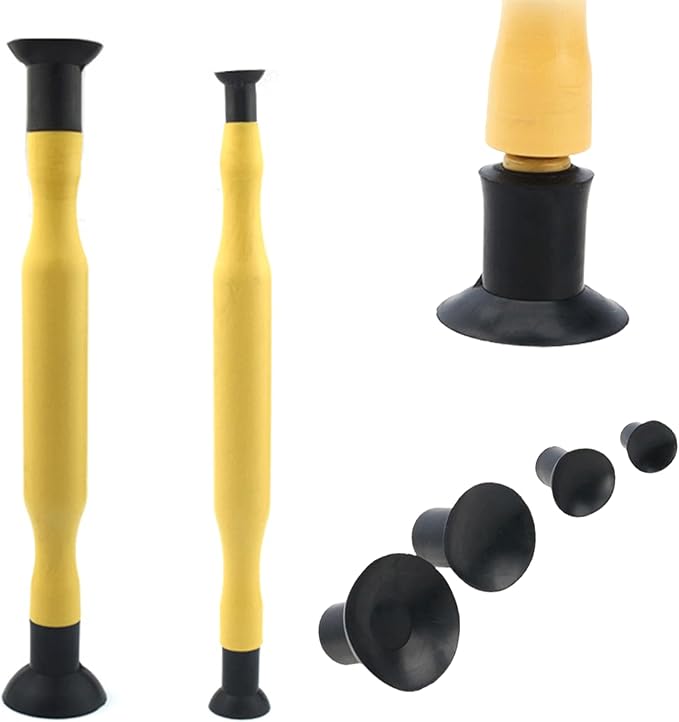 Valve Lapping Kit with 8 Suction Cups – Engine Valve Grinder Tool for Cars, Motorcycles, Small Engines, Lawn Mowers & More – Durable Handle for Easy DIY Engine Repair