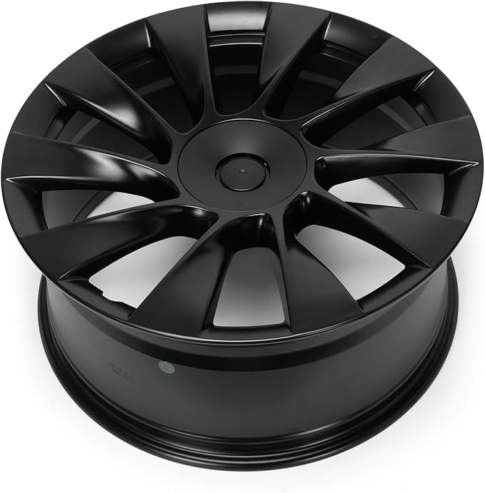 New 21'' x 9.5'' Aluminum Alloy Replacement for OE Wheel Rim Compatible with Model Y 2020 2021 2022 2023 - Direct Fit, Black