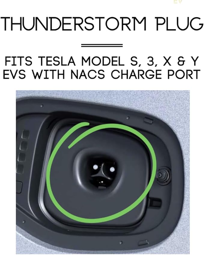 A2Z EV CCS1 Charger To NACS Vehicle | DC | Compatible with Tesla Vehicles & NACS vehicles | UL2252/CSA-C22.2 Certified | The Thunderstorm Plug
