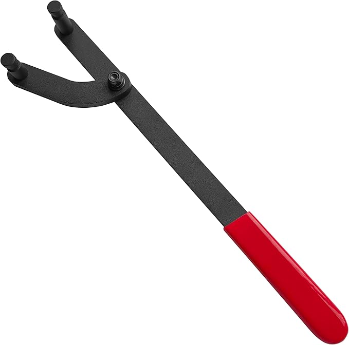 Universal Camshaft Pulley Holder Tool Camshaft Pulley Removal Tool Cam Sprocket Holding Tool Compatible with Dodge Audi Chrysler Ford GM Honda Mazda Nissan Toyota Volvo