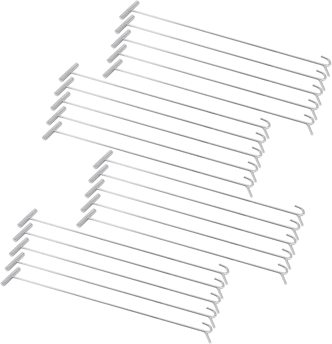 Mytee Products (20 Pack) Heavy Duty Chrome Fifth Wheel Pin Puller w/Hook 34"