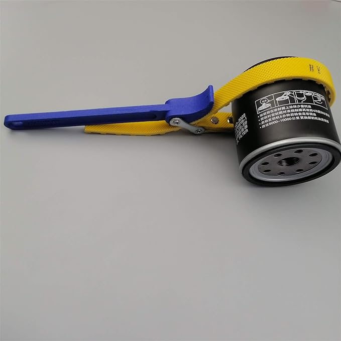 Belt Type Oil Filter Wrench Car Multi-Purpose Adjustable removal Wrench Auto Engine Tools Motorcycle Repair Belt for Filter and Pipe 8 Inch