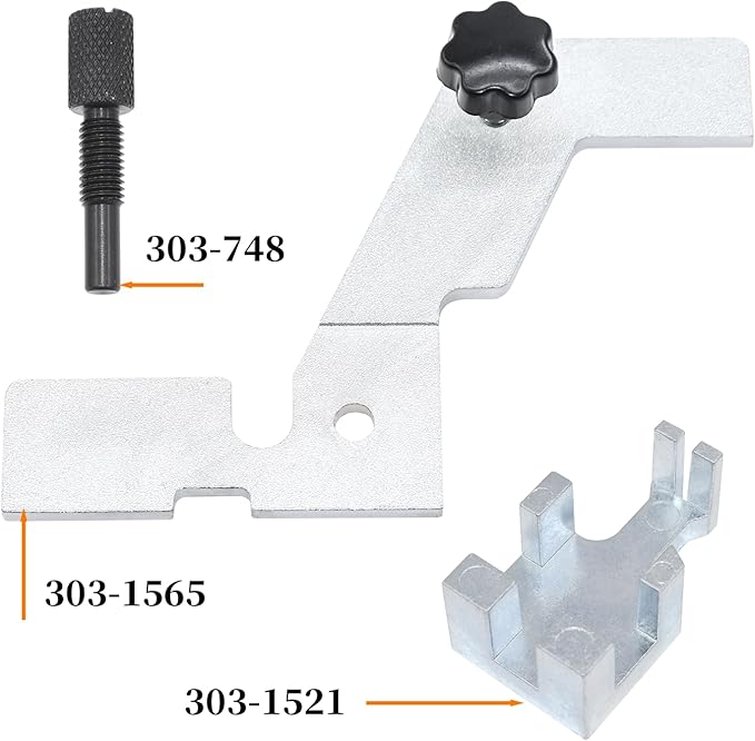 303-748, 303-1521, 303-1565 Timing Tool Kit, Compatible with Ford 2.0L 2.3L EcoBoost Engine