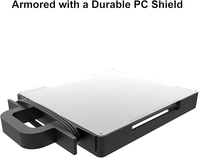 Starlink Mini Mount, Universal All-in-One Hardtop Antenna Holder with Handle & Cable Management for RV Van Boat UTV, Upgradable M8 Port for Magnetic Base, UV Resistant Bracket Kit (Mount Only)