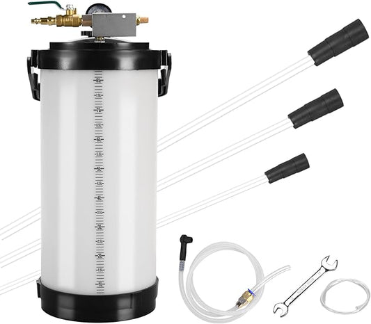 8L Aerodynamic Fluid Extractor，Oil Pump with Oil Change Hose, Oil Extractor Pump for Vacuum Suction of Oil, Stable and Not Deformed, Suitable for Cars, SUVs, Trucks, Yachts