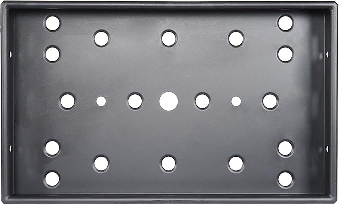 Hooke Road JLU Rear Trunk Cargo Cover Basket Rack Luggage Storage Carrier Tray for 2018-2025 Jeep Wrangler JLU 4-Door Hardtop & Sky One-Touch Power Top