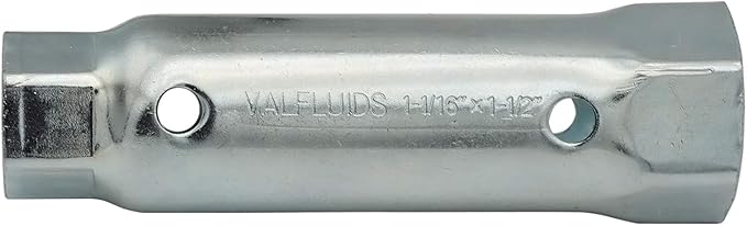 Hex Socket Wrench Removal Tool, For Screw-in Water Heater Element and Anode Rod,1-1/16" x 1-1/2" x 6" Length