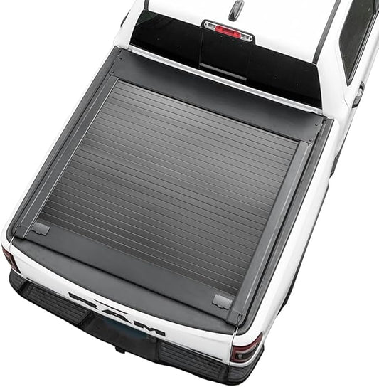 Syneticusa MR Retractable Hard Tonneau Cover Fits 2007-2021 Toyota Tundra 5'6" Truck Bed Waterproof Accessories