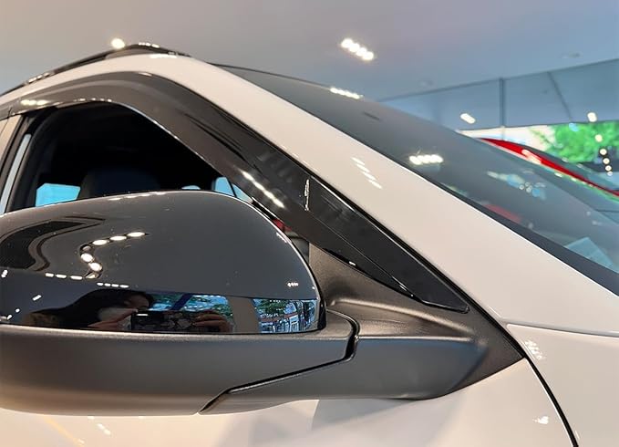 AUTOCLOVER Smoked Window Visor Sun Rain Vent Guard 4p for 2024 Trax, E291