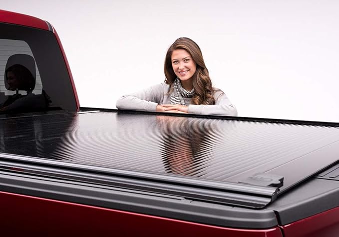 RetraxONE Retractable Truck Bed Tonneau Cover | 10842 | fits Tundra Regular & Double Cab 6.5' Bed with Deck Rail System (07-18)