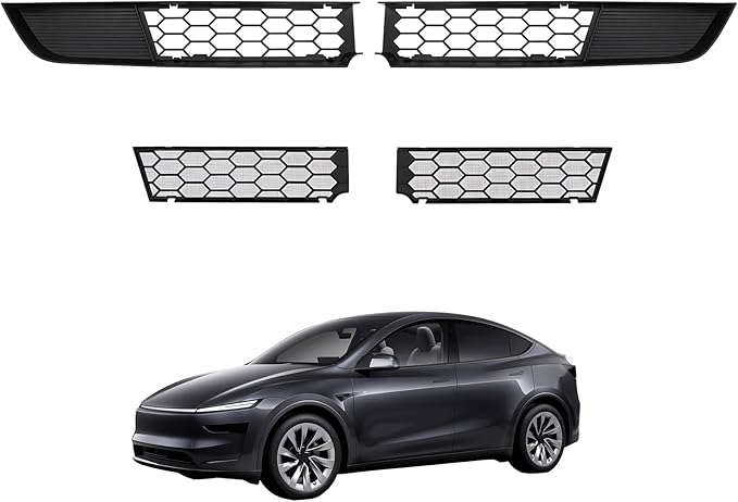 Tesla New Model Y 2025 2026 Juniper Grille Mesh Inserts Front Air Inlet Vent Grille Cover Guard Replacement for Model Y Juniper Accessories