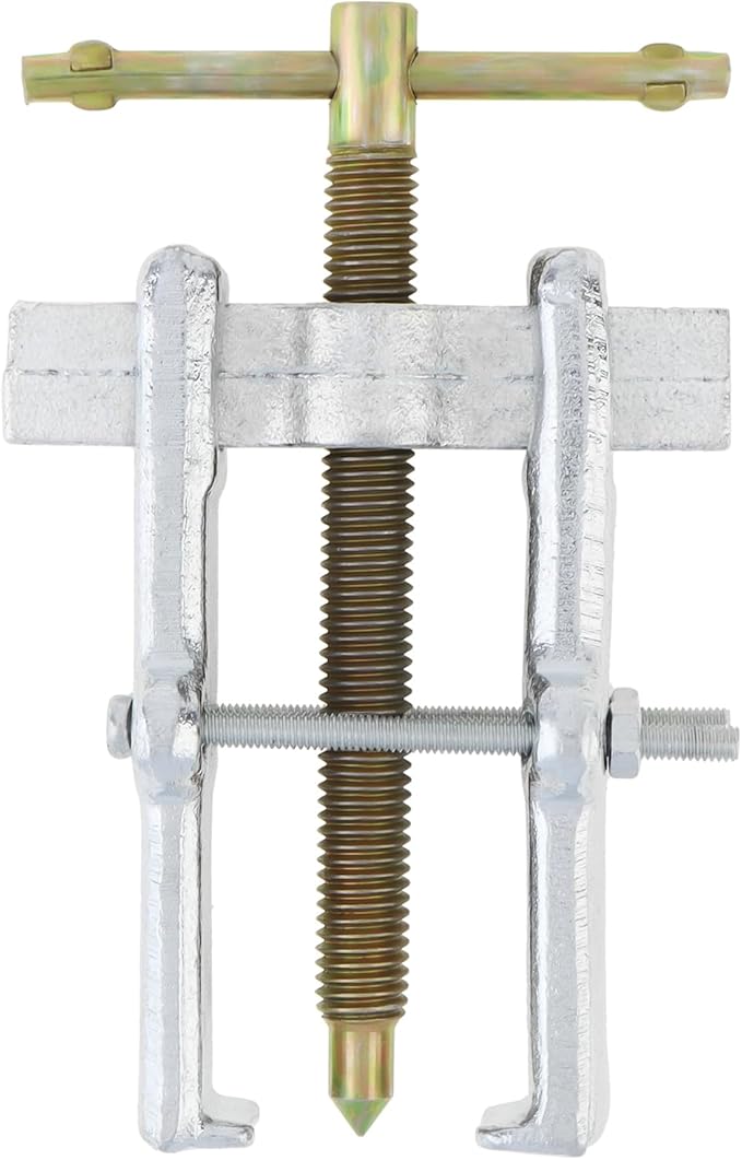 ChgImposs 3 Inch Two Jaw Bearing Puller Tool, Adjustable Carbon Steel Gear Pulley & Flywheel Remover Kit for Motorcycle, Car & Machine Use