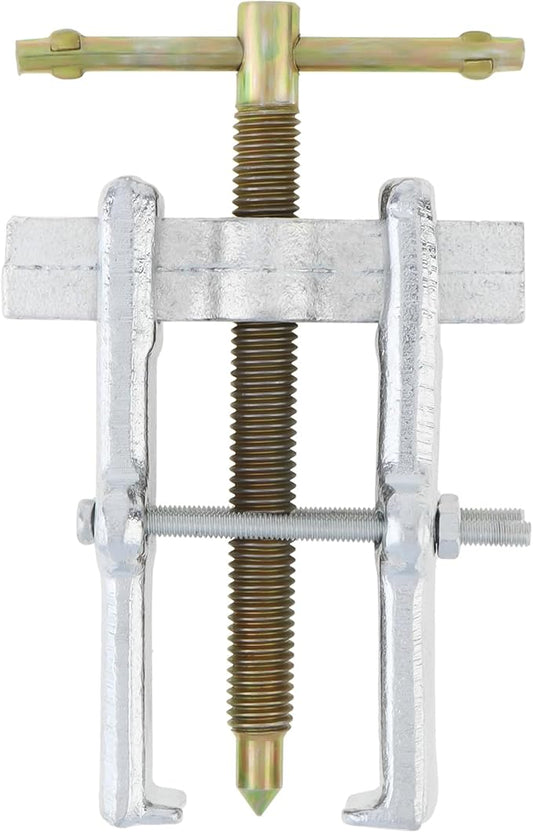 ChgImposs 3 Inch Two Jaw Bearing Puller Tool, Adjustable Carbon Steel Gear Pulley & Flywheel Remover Kit for Motorcycle, Car & Machine Use