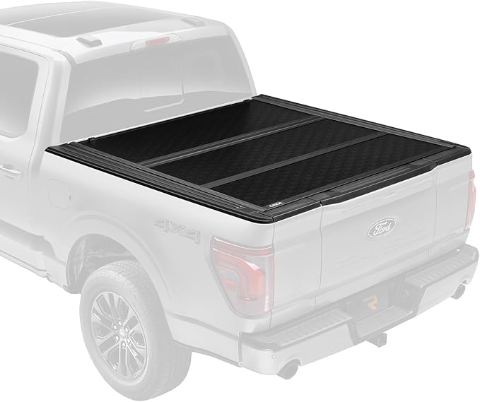Gator EFX Hard Tri-Fold Truck Bed Tonneau Cover | GC24030 | Fits 2021 - 2025 Ford F-150 (Incl. Raptor/Lightning) 6' 7" Bed (78.9")