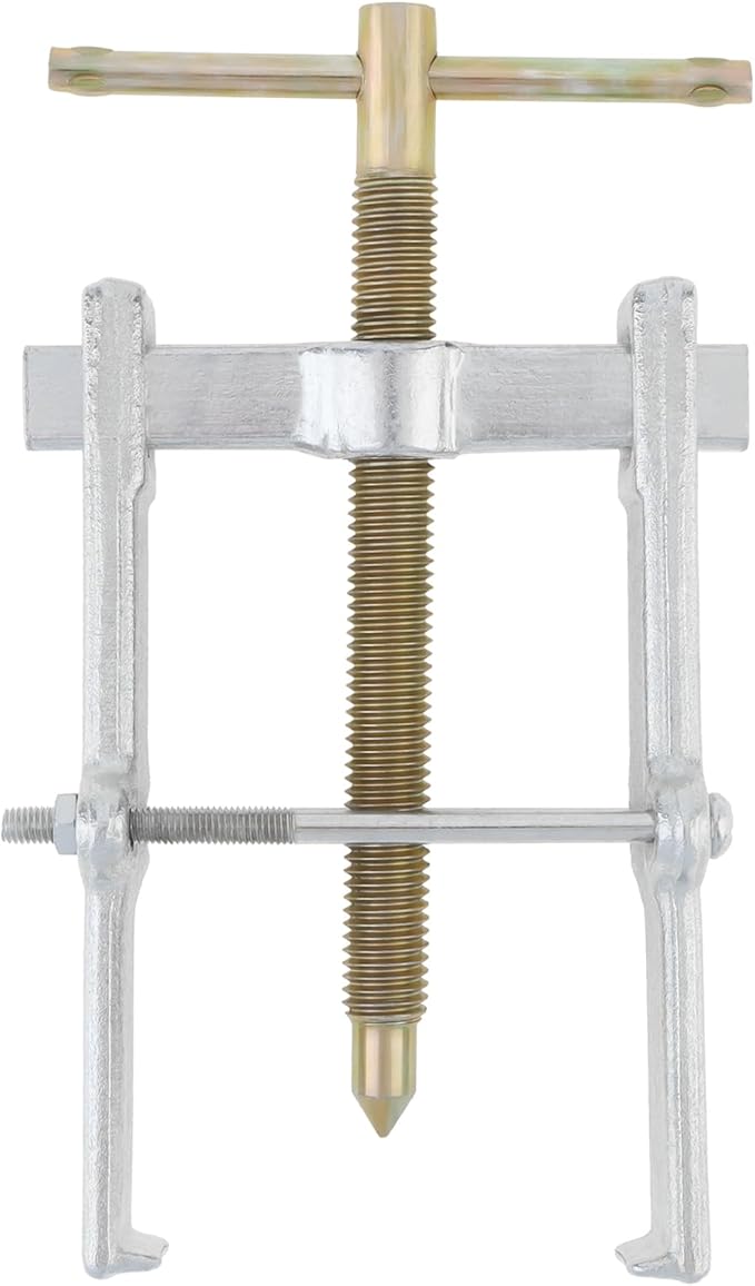 ChgImposs 6 Inch Two Jaw Bearing Puller Tool, Adjustable Carbon Steel Gear Pulley & Flywheel Remover Kit for Motorcycle, Car & Machine Use