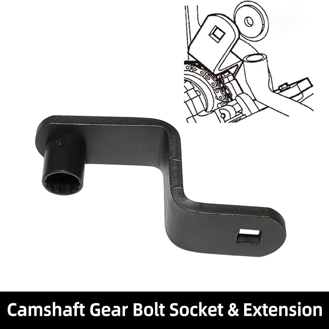 DPTOOL Camshaft Timing Tool Kit Compatible with Ford Land Rover Explorer Mustang Ranger Mercury Mountaineer Mazda 4.0L 4015CC SOHC V6 8 Pieces