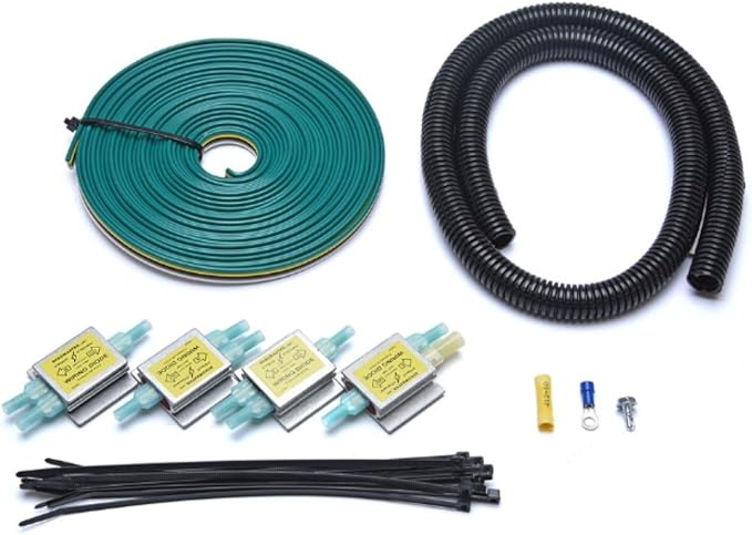 Roadmaster Sterling All-Terrain Tow Bar and Baseplate Combo with Universal Economy Wiring Kit fits 2018-2025 Wrangler JL | Includes TrendsAuto Decal