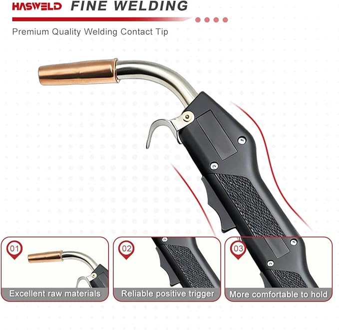 15ft Heavy-duty Mig Welding Gun 400A Replace for Lincoln LN-7 LN-8 LN-9 LN-25 LN-25PRO LF-72, LF-74 LN415 LN742 SYNERGIC 7 Power 25M Wire Feeder