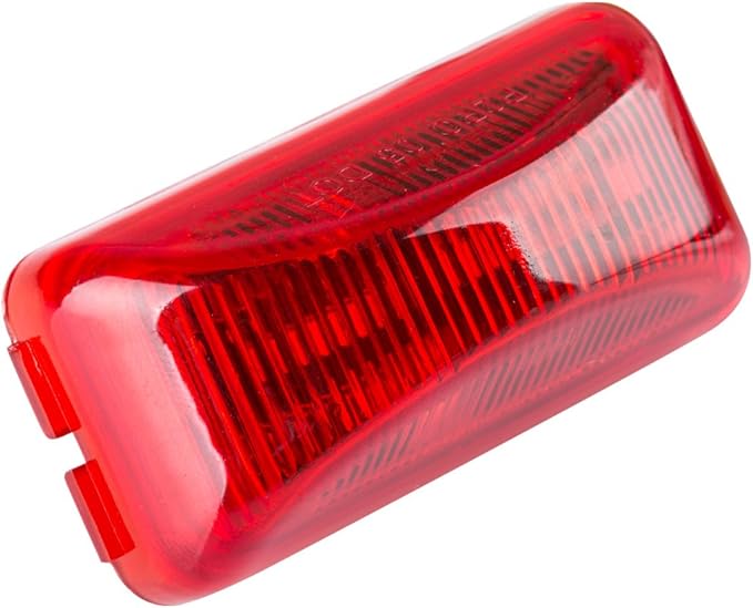 Lumitronics RV Mini Thin Line 37 Series Sealed LED Marker/Clearance Light (Red)