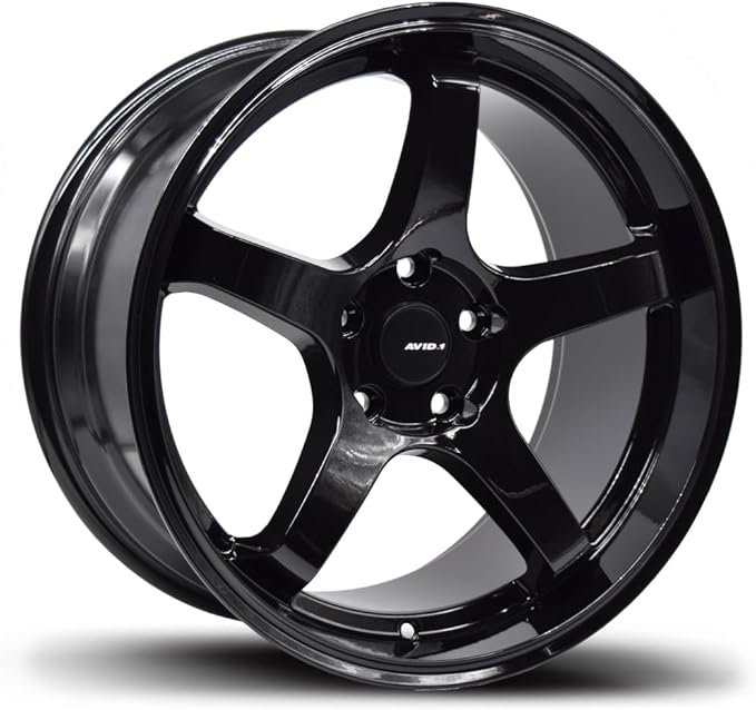 17x8 Gloss Black Wheel AVID1 AV28 5x4.5 35