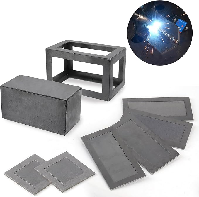 12 Pcs Welding Coupons 3" x 6" 11 Gauge (1/8") Mild Steel Welding Practice Cubes - Weld Training Kit for TIG, MIG & Arc/Stick Welding