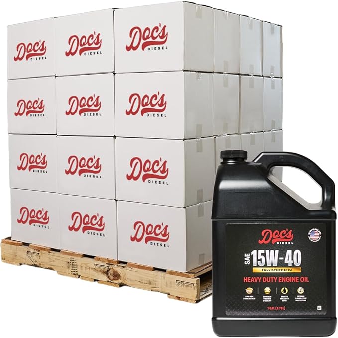 Doc's Diesel 15W-40 Full Synthetic Heavy Duty Diesel Oil 192 Gallons DOCS15W40-192 | 192-Gallon Skid