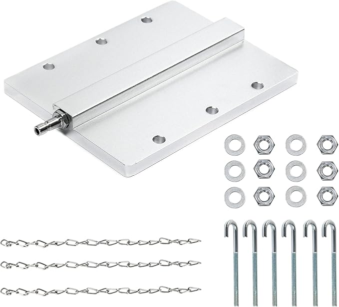 Aluminum Rectangular Adapter Compatible with AMC, Buick, Cadillac, Chevrolet, GMC, Chrysler, Dodge, and Jeep.