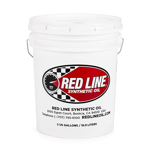 Red Line 50106 75W85 GL-5 Full Synthetic Gear Oil for Hypoid Limited Slip Differentials - 5 Gallon Pail