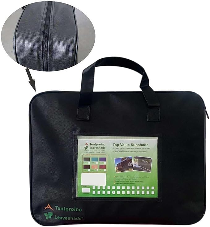 Tentproinc RV Awning Sun Shade Screen Sunshade 8' X 8' 3'' (Fit for 9' Awning)- Mesh Sunscreen Motorhome Camper Trailer Awning Shade Screen UV Blocker Completed Kits - 3 Year Warranty (Black)