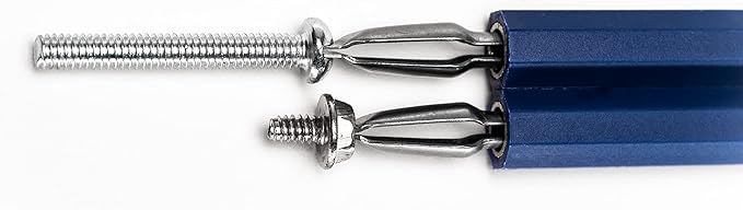 NoDrop Tools Screw Holding Screwdriver Set (4pc Slotted & Phillips Screw Starter)