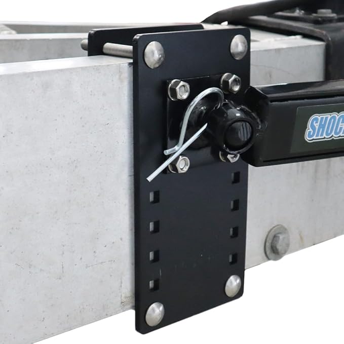 Shocker Clamp on Trailer Frame Mount Bracket Kit for Sway Control Friction Arm Bar